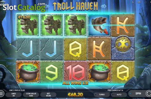 Скрин6. Troll Haven слот