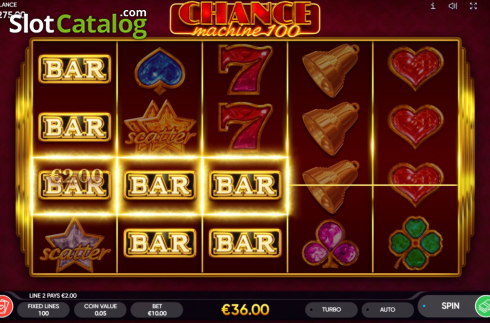 Скрин5. Chance Machine 100 слот