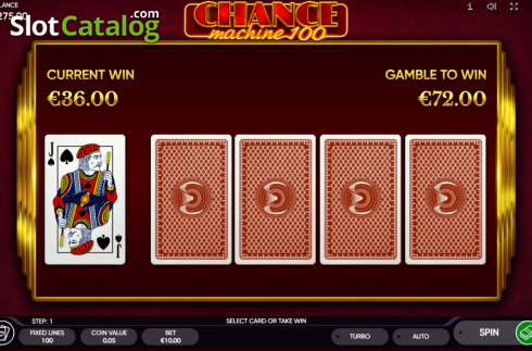 Скрин6. Chance Machine 100 слот