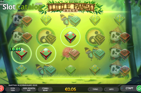 Скрин3. Little Panda Dice слот
