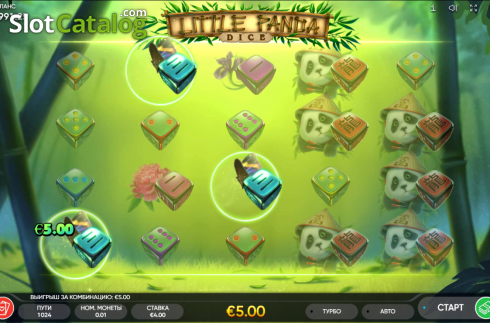 Скрин4. Little Panda Dice слот
