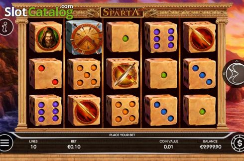 Скрин2. Almighty Sparta Dice слот