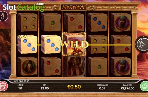 Скрин3. Almighty Sparta Dice слот