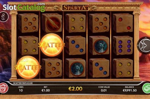 Скрин4. Almighty Sparta Dice слот