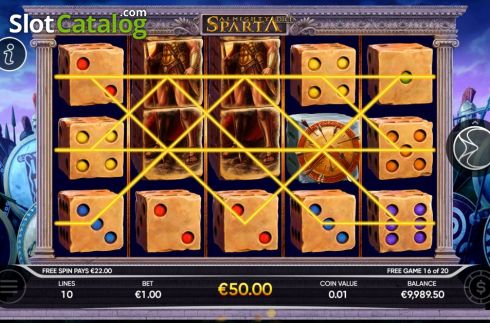 Скрин5. Almighty Sparta Dice слот