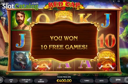 Скрин5. Red Cap слот