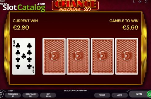 Скрин4. Chance Machine 20 слот