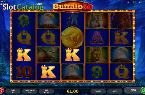 Скрин3. Buffalo 50 слот