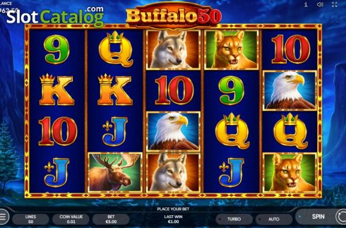 Скрин2. Buffalo 50 слот