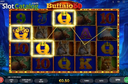 Скрин5. Buffalo 50 слот