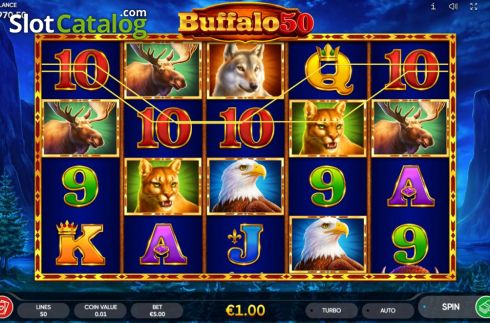 Скрин6. Buffalo 50 слот