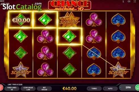 Скрин3. Chance Machine 40 слот