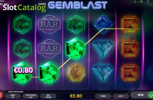 Скрин3. Gemblast (Endorphina) слот