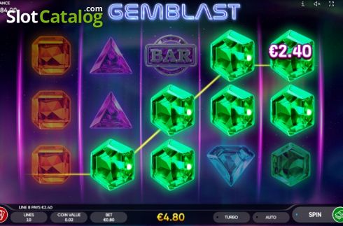 Скрин4. Gemblast (Endorphina) слот
