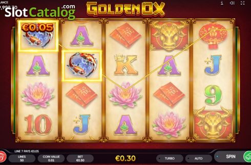 Скрин4. Golden Ox (Endorphina) слот