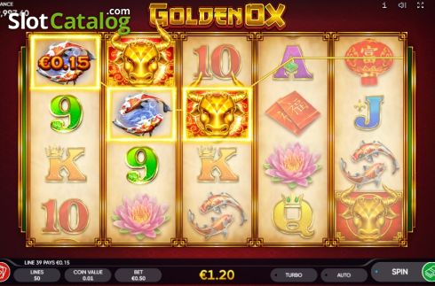 Скрин5. Golden Ox (Endorphina) слот