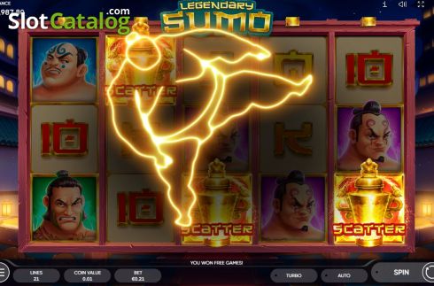Скрин5. Legendary Sumo слот