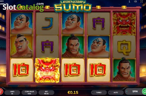 Скрин3. Legendary Sumo слот