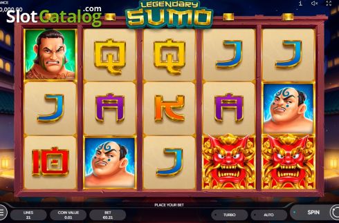 Скрин2. Legendary Sumo слот