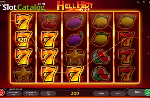 Скрин4. Hell Hot 100 слот