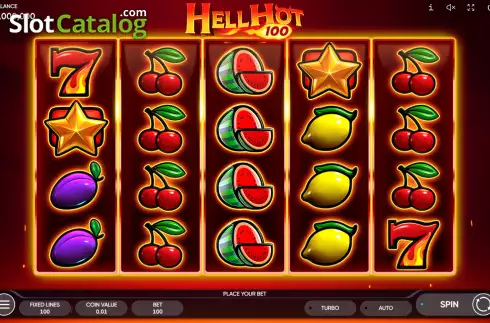 Скрин2. Hell Hot 100 слот