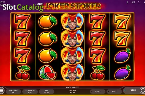 Скрин2. Joker Stoker слот
