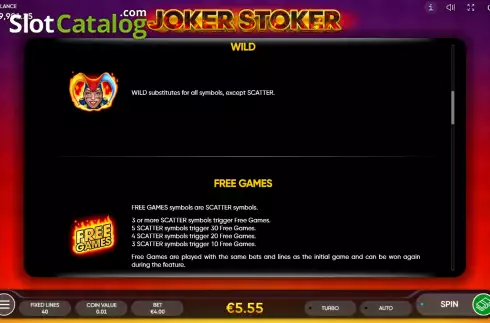 Скрин7. Joker Stoker слот