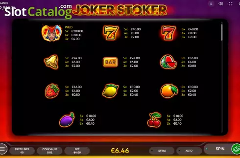 Скрин8. Joker Stoker слот