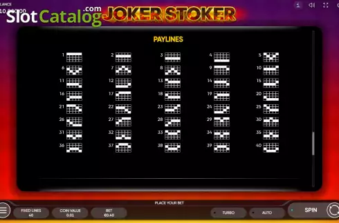 Скрин9. Joker Stoker слот