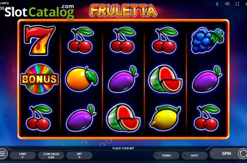 Скрин2. Fruletta слот