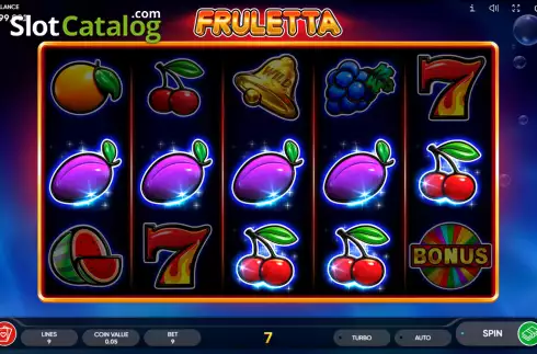 Скрин3. Fruletta слот