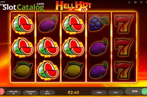 Скрин3. Hell Hot 20 слот