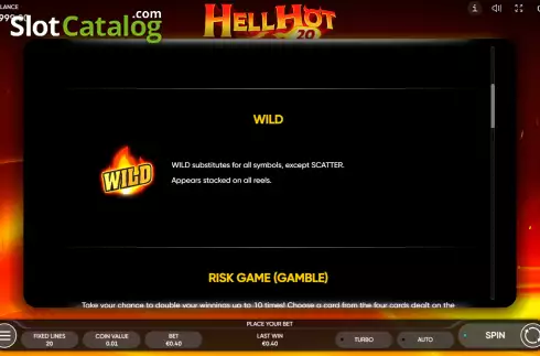 Скрин5. Hell Hot 20 слот