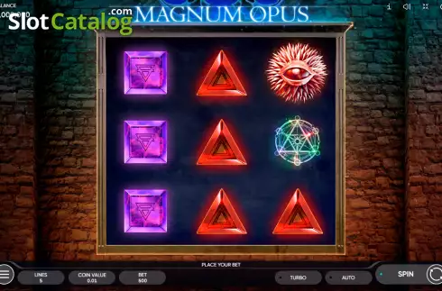 Скрин2. Magnum Opus слот