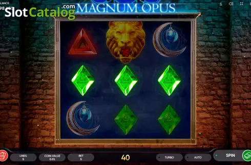 Скрин3. Magnum Opus слот