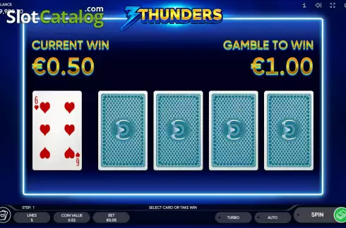 Скрин5. 3 Thunders слот