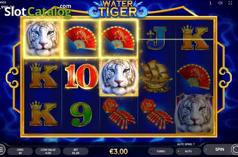 Скрин4. Water Tiger слот