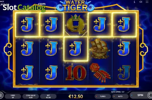 Скрин5. Water Tiger слот