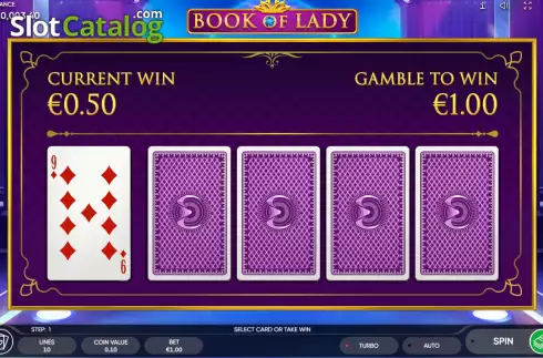 Скрин5. Book of Lady слот