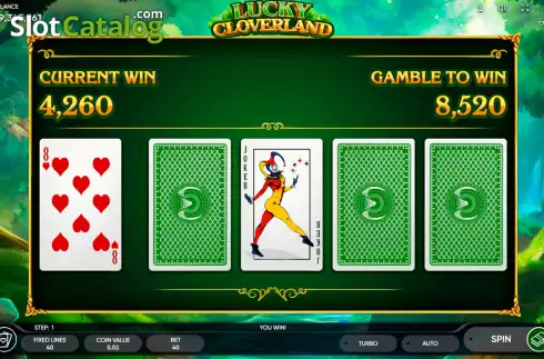 Скрин3. Lucky Cloverland слот