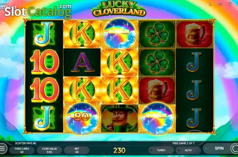 Скрин8. Lucky Cloverland слот