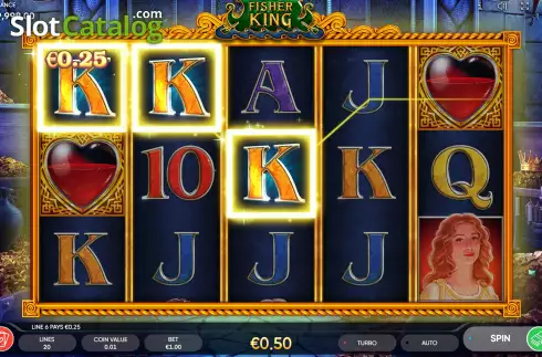 Скрин3. Fisher King слот
