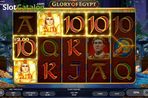 Скрин4. Glory of Egypt слот