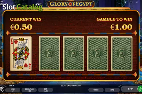 Скрин6. Glory of Egypt слот
