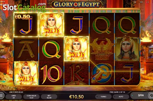 Скрин9. Glory of Egypt слот