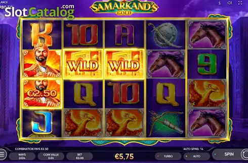 Скрин5. Samarkand's Gold слот