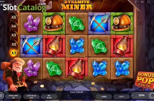Скрин2. Dynamite Miner слот