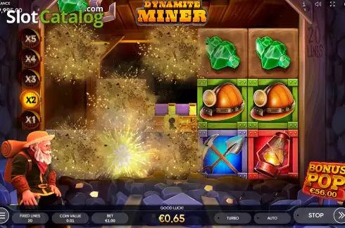 Скрин3. Dynamite Miner слот