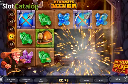 Скрин7. Dynamite Miner слот