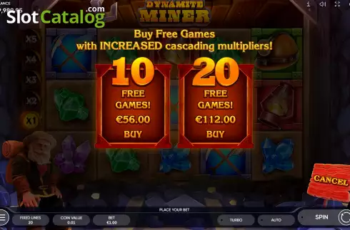 Скрин8. Dynamite Miner слот